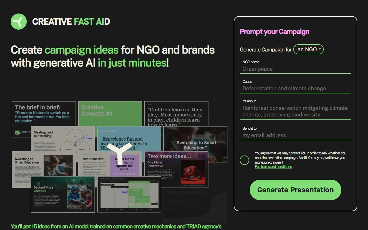 TRIAD Creative Fast AID