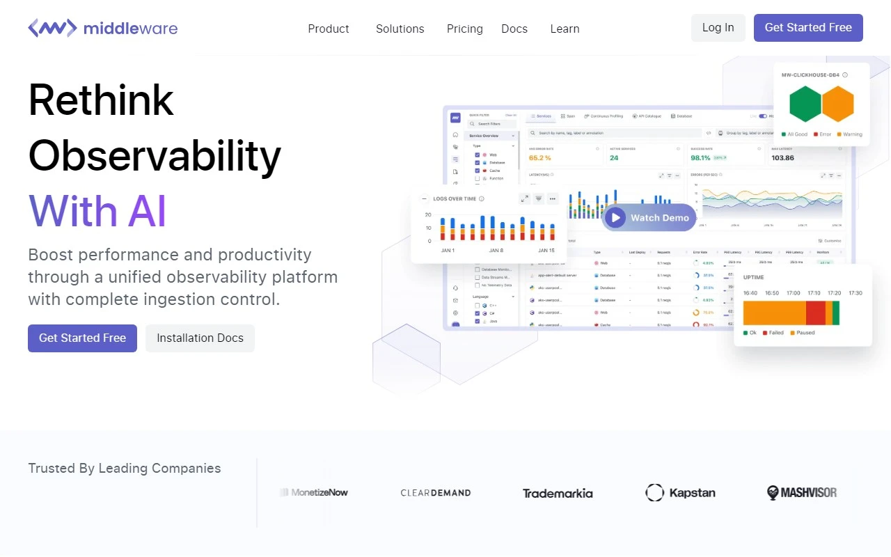 Middleware Observability Platform