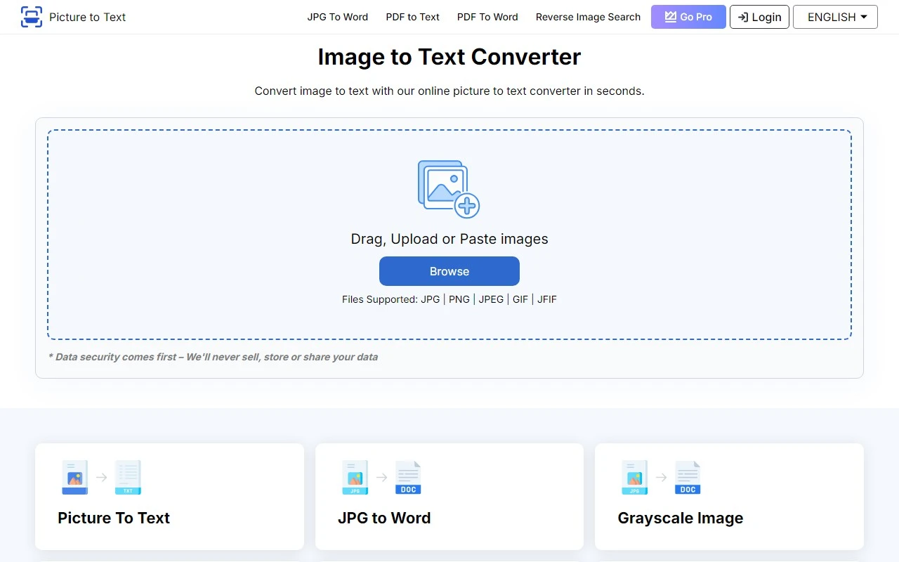 Picture to Text Converter Picture to Text Converter