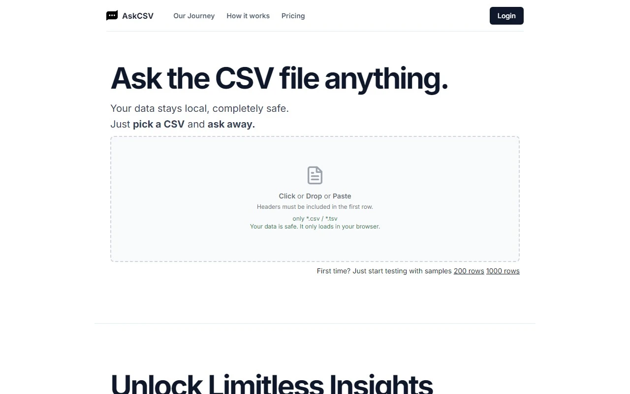 AskCSV