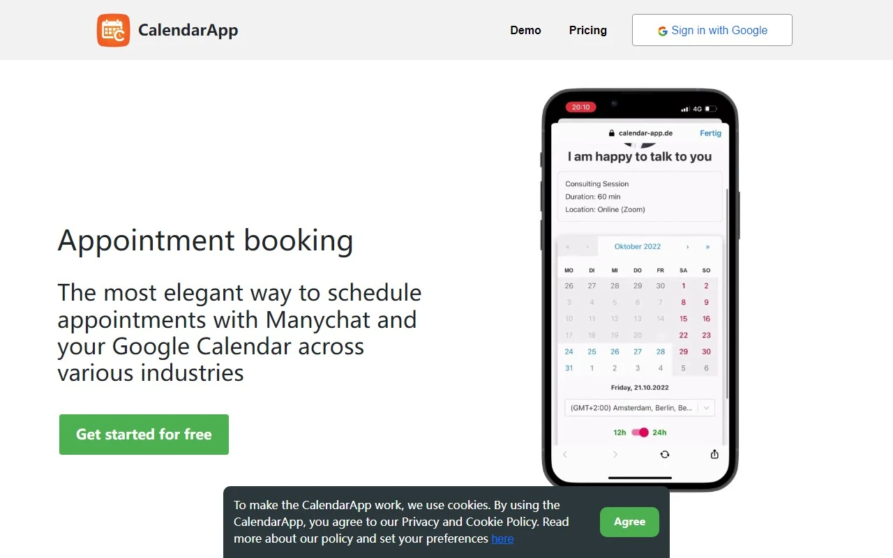 Calendar App