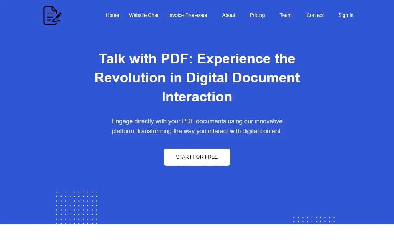 PDF Talk