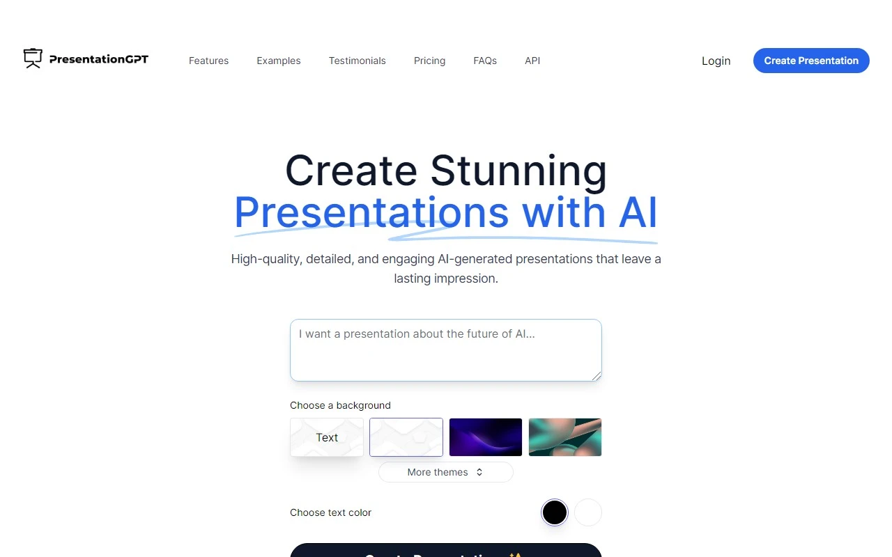 PresentationGPT
