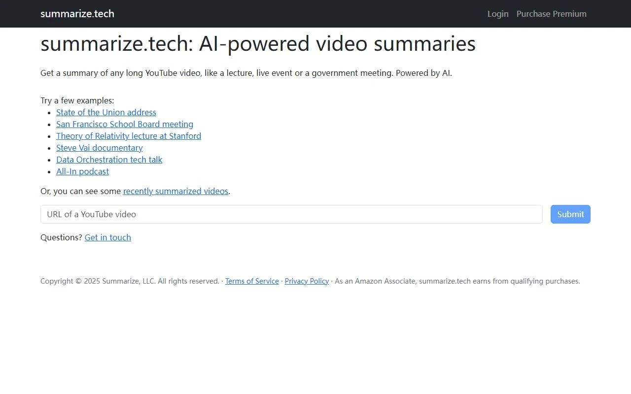 summarize.tech
