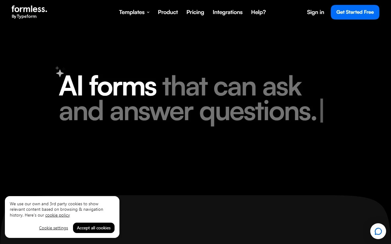 Formless by Typeform