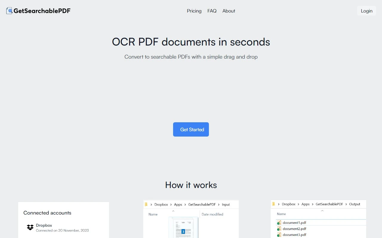 GetSearchablePDF