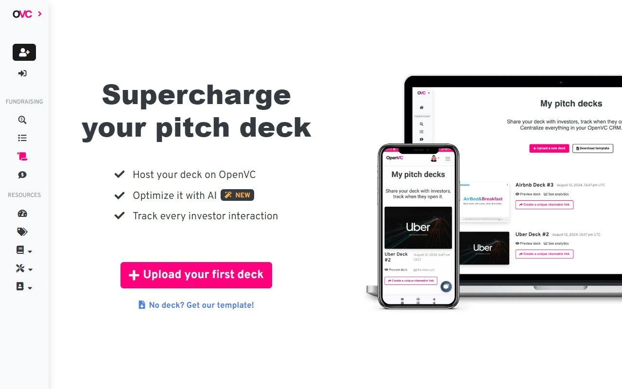 OpenVC Decks
