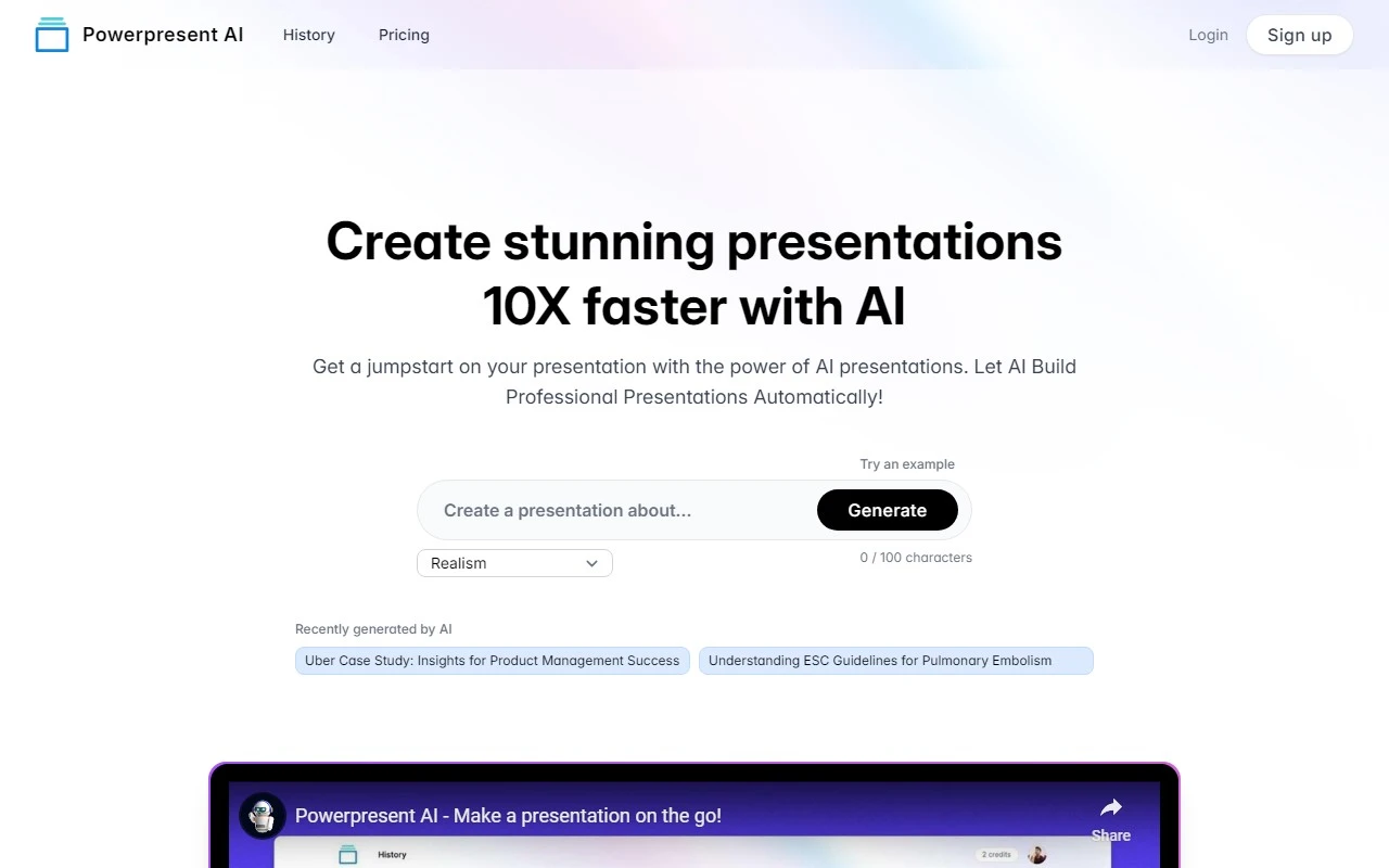 Powerpresent AI