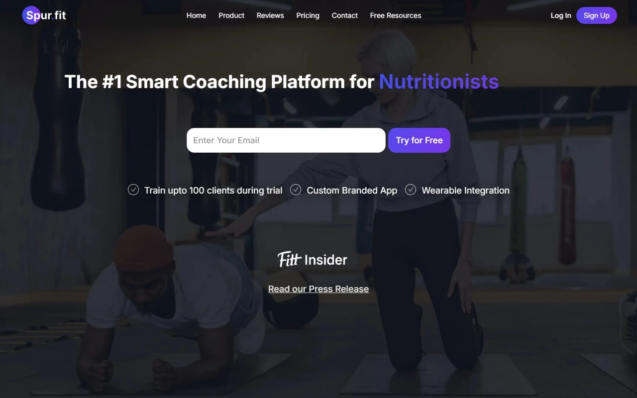 Spur.Fit - AI Assistant for fitness professionals