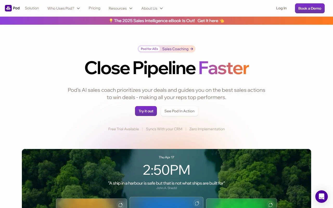 Pod - The AI Copilot for B2B Sellers
