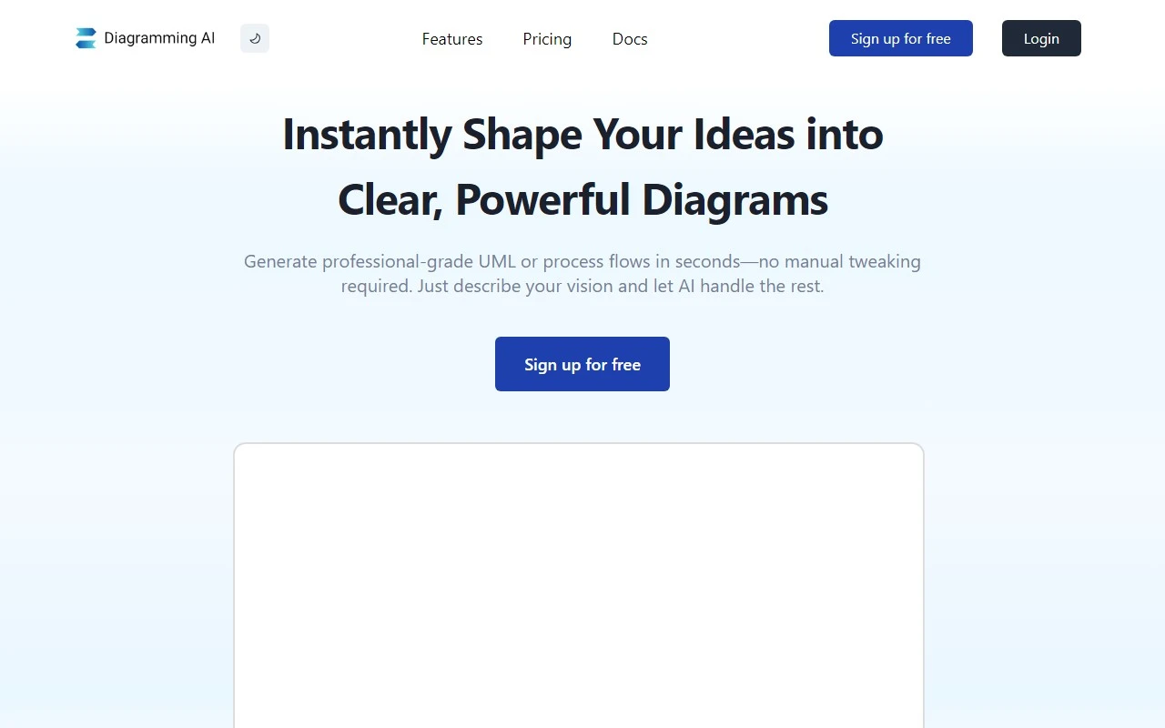 Diagramming AI