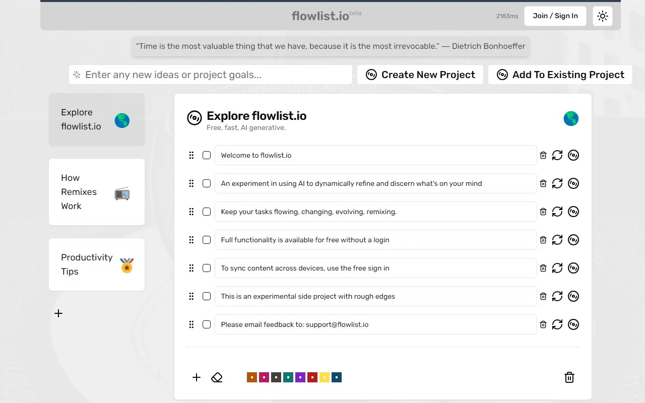 flowlist.io