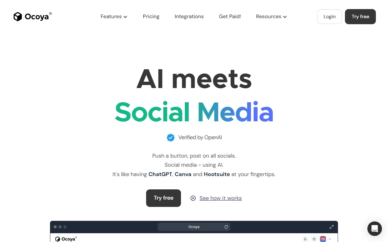 Ocoya: AI Social Media Management