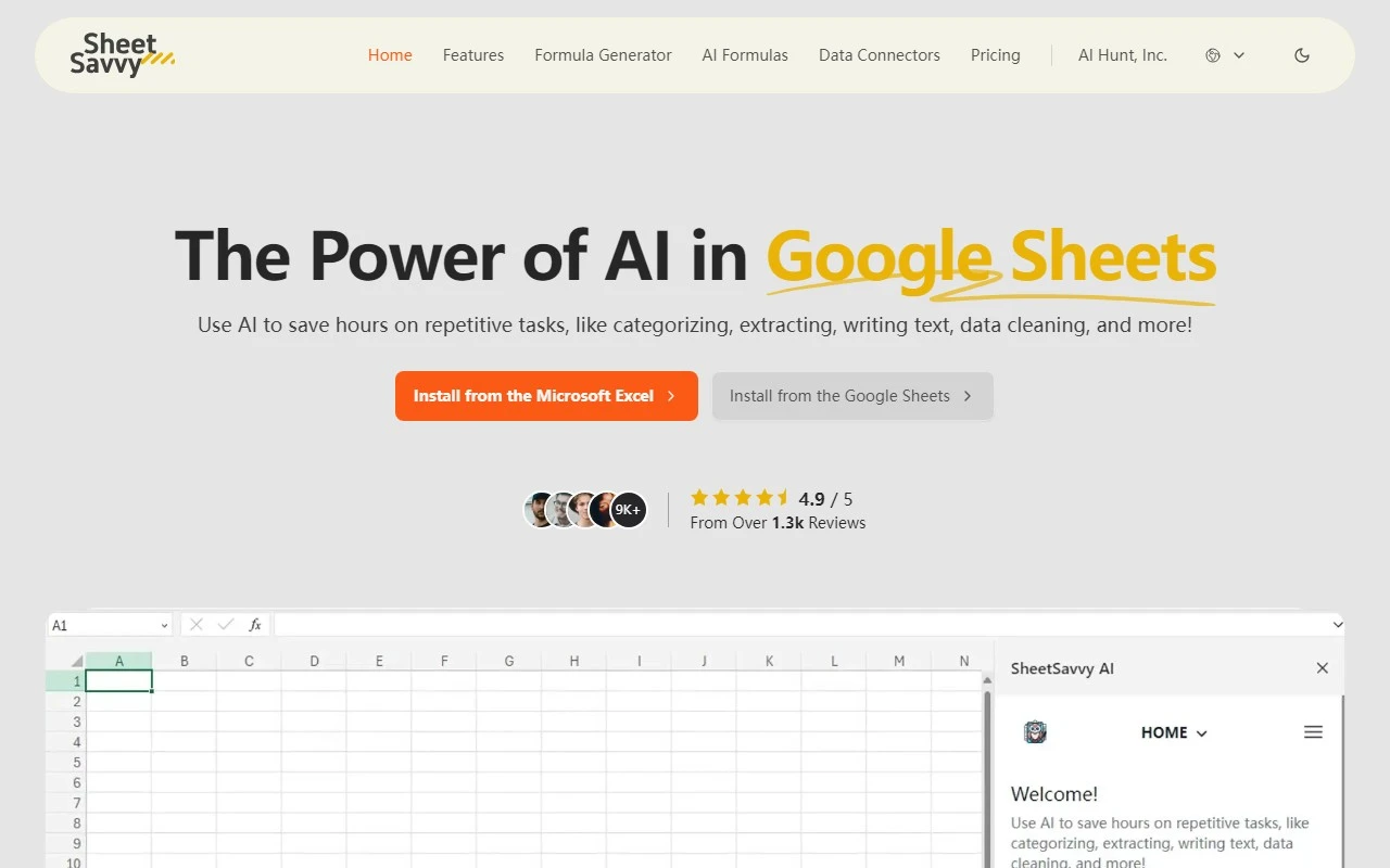 SheetSavvy AI