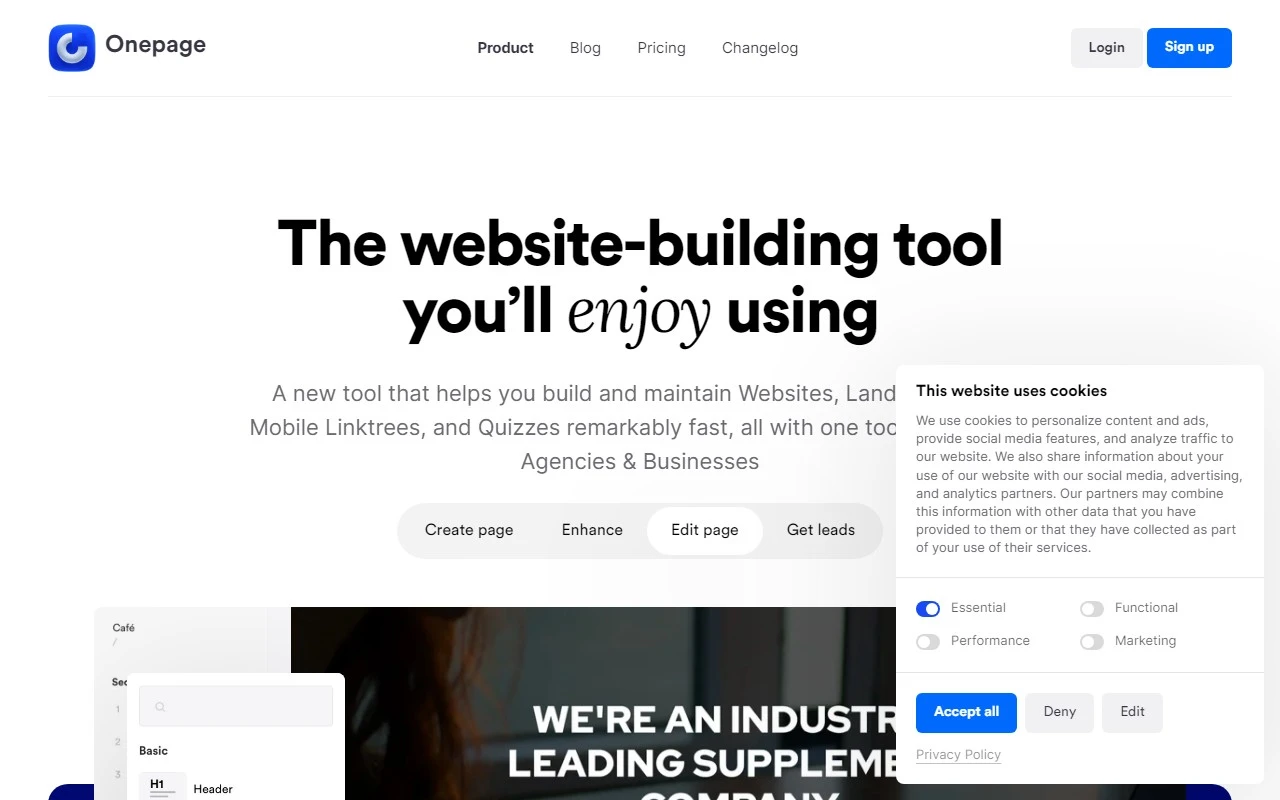 Onepage